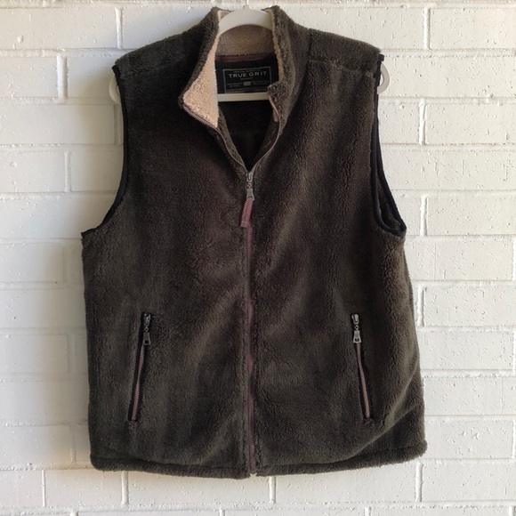 True Grit Pebble Pile Double Up Vest - Picture 2 of 6